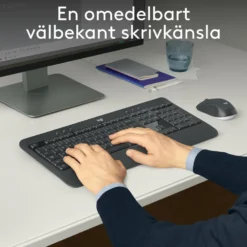 Logitech MK540 Trådlöst tangentbord och mus