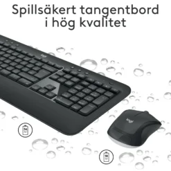 Logitech MK540 Trådlöst tangentbord och mus