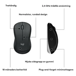Logitech MK540 Trådlöst tangentbord och mus