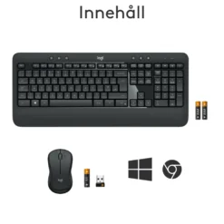 Logitech MK540 Trådlöst tangentbord och mus