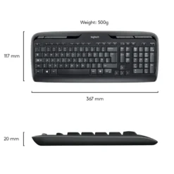 Logitech MK330 Trådlöst tangentbord och mus