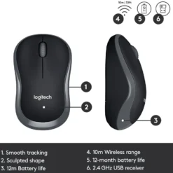 Logitech MK330 Trådlöst tangentbord och mus