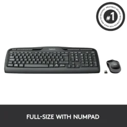 Logitech MK330 Trådlöst tangentbord och mus