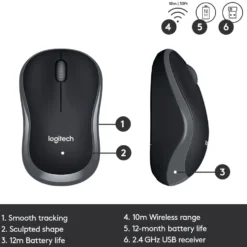 Logitech MK330 Trådlöst tangentbord och mus