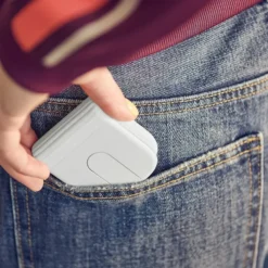 Logitech Mobi Fold hopfällbar trådlös mus Off-white