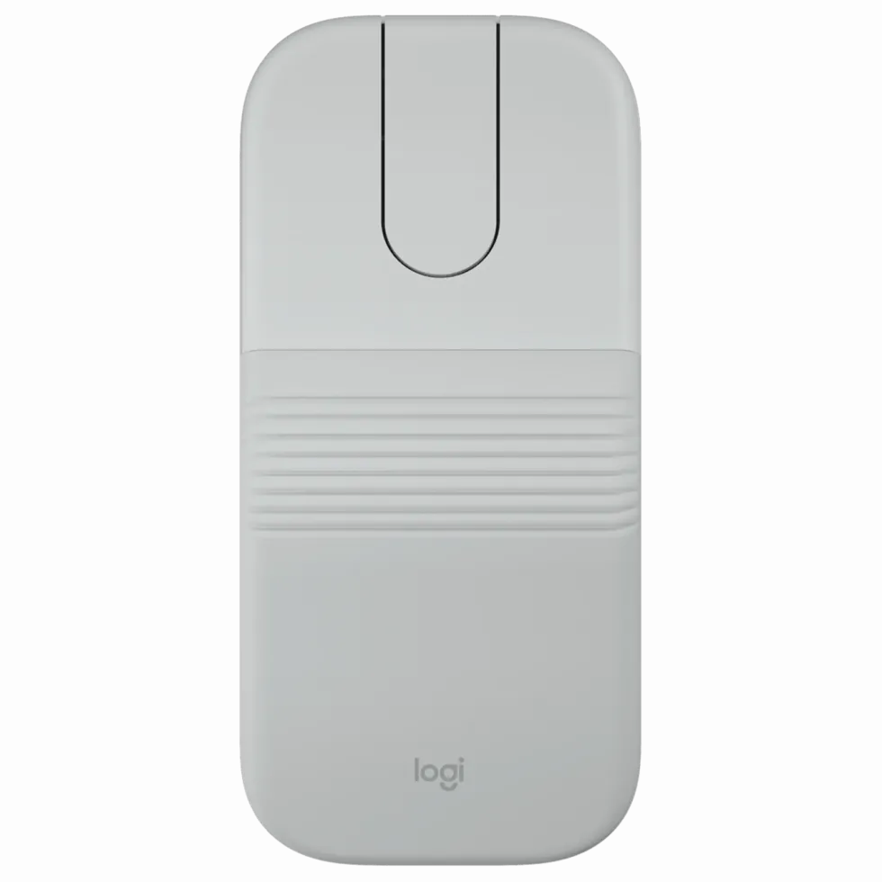 Logitech Mobi Fold hopfällbar trådlös mus Off-white