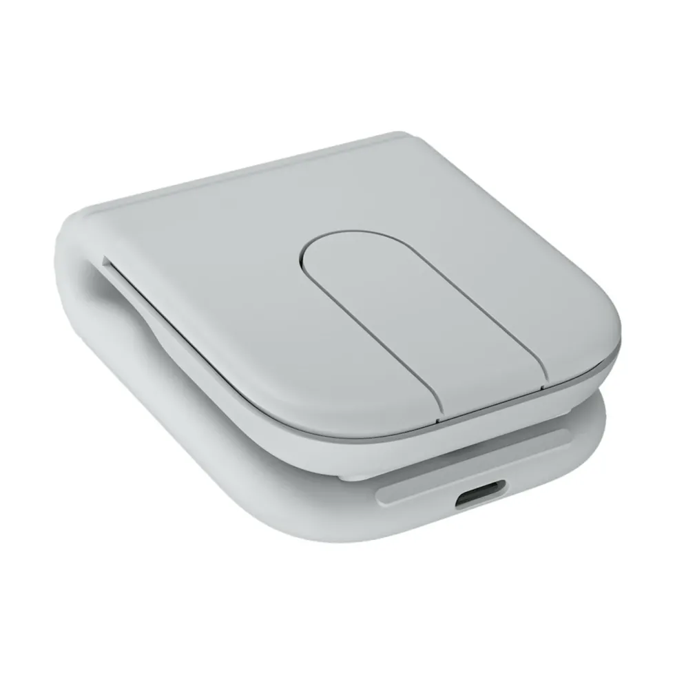 Logitech Mobi Fold hopfällbar trådlös mus Off-white