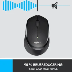 Logitech M330 Silent Tyst trådlös mus