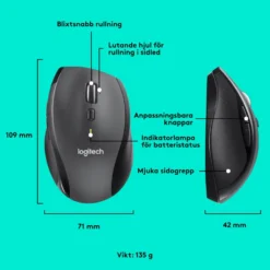 Logitech M705 Trådlös datormus