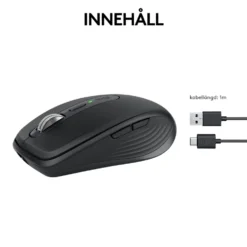 Logitech MX Anywhere 3S Trådlös mus Graphite
