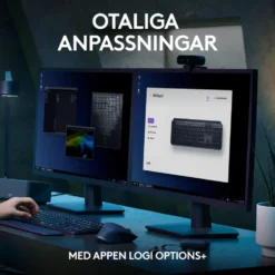 Logitech MX Keys S Trådlöst tangentbord Pale Grey