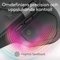 Logitech MX Master 4 Trådlös ergonomisk datormus Graphite