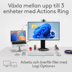 Logitech MX Master 4 Trådlös ergonomisk datormus Graphite