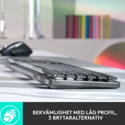 Logitech Mx Mechanical Mekaniskt tangentbord Brown Tactile Quiet