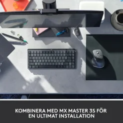 Logitech Mx Mechanical Mini Trådlöst mekaniskt tangentbord Brown Tactile Quiet