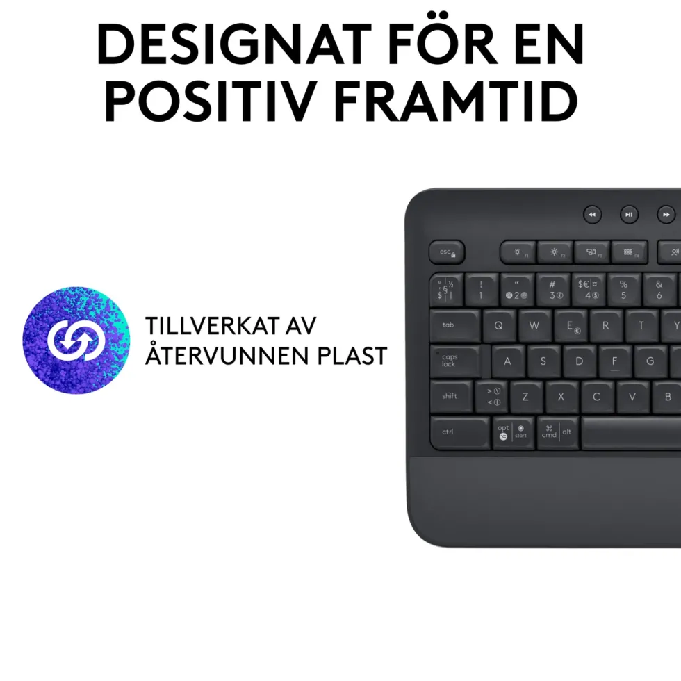 Logitech Signature K650 Trådlöst tangentbord Graphite