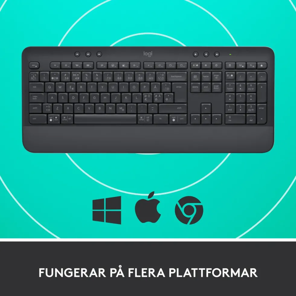 Logitech Signature K650 Trådlöst tangentbord Graphite