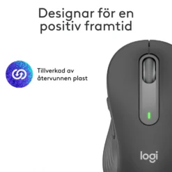 Logitech Signature M650 Trådlös datormus Graphite