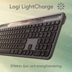 Logitech Signature Slim Solar+ Trådlöst tangentbord