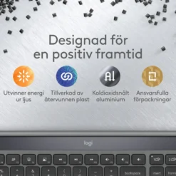 Logitech Signature Slim Solar+ Trådlöst tangentbord