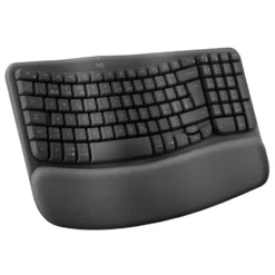 Logitech Wave Keys Trådlöst Ergonomiskt tangentbord