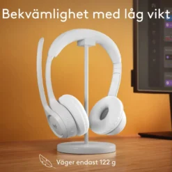 Logitech Zone 300 Trådlöst headset Off-white