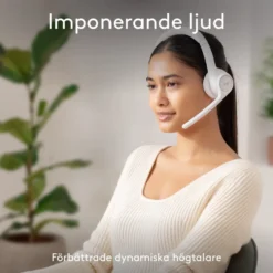 Logitech Zone 300 Trådlöst headset Off-white