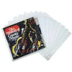 LP-fodral Plastfickor för vinyl 10-pack