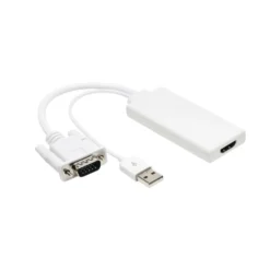 Luxorparts Adapter VGA till HDMI med ljud