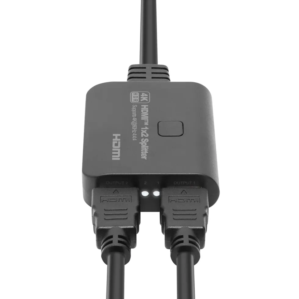 Luxorparts Aktiv HDMI-splitter 2-vägs