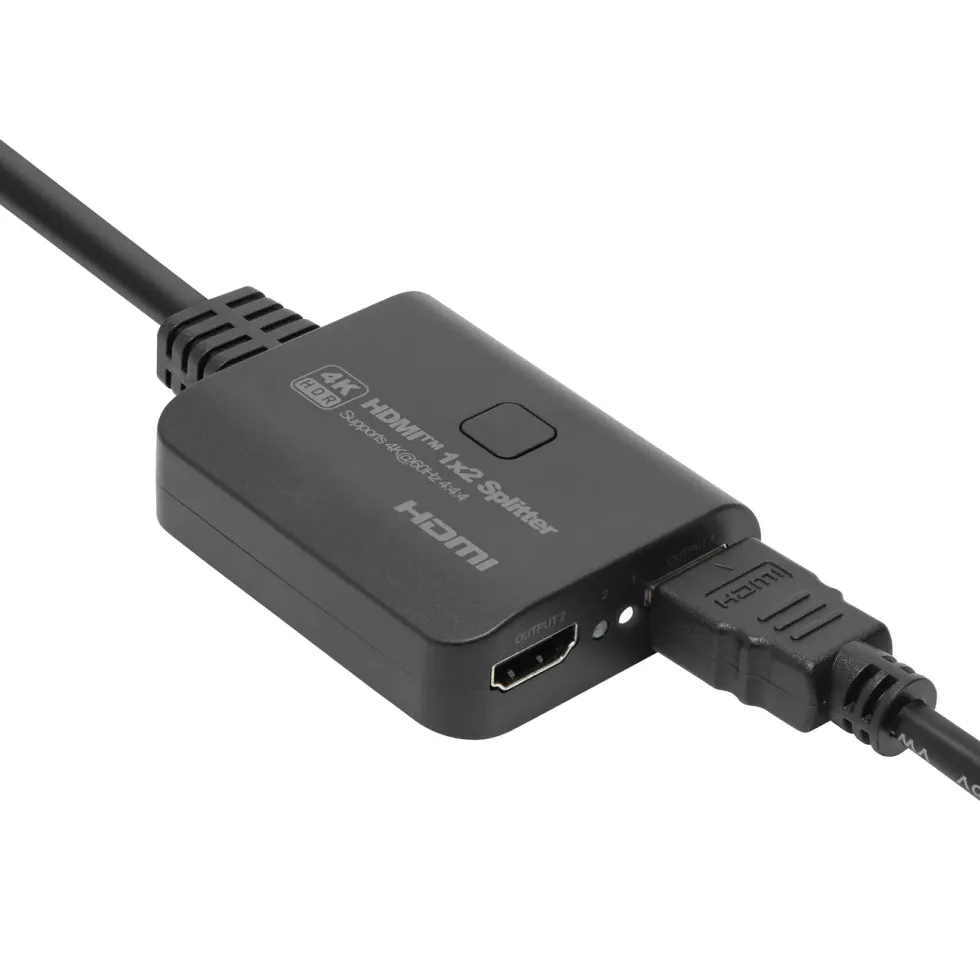 Luxorparts Aktiv HDMI-splitter 2-vägs