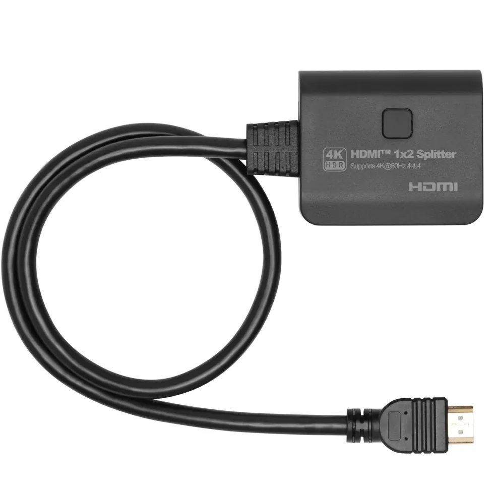Luxorparts Aktiv HDMI-splitter 2-vägs