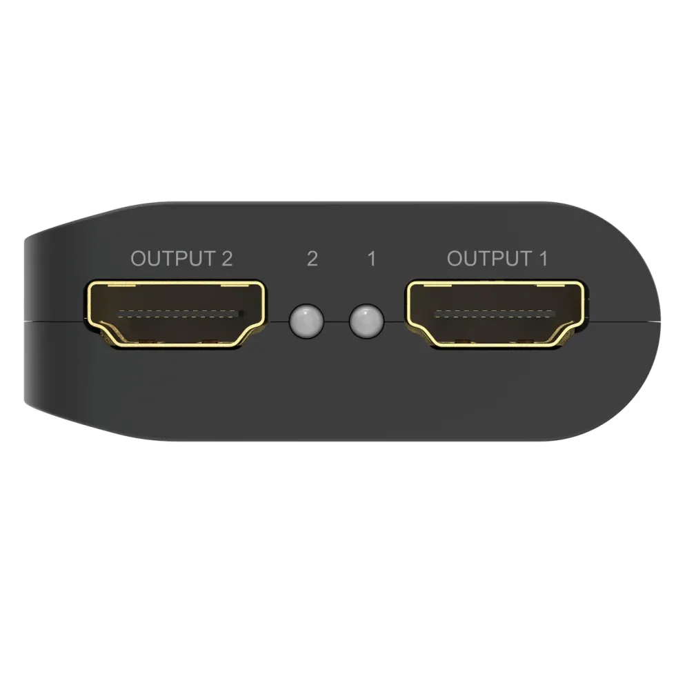 Luxorparts Aktiv HDMI-splitter 2-vägs