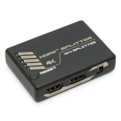 Luxorparts Aktiv HDMI-splitter 4-vägs