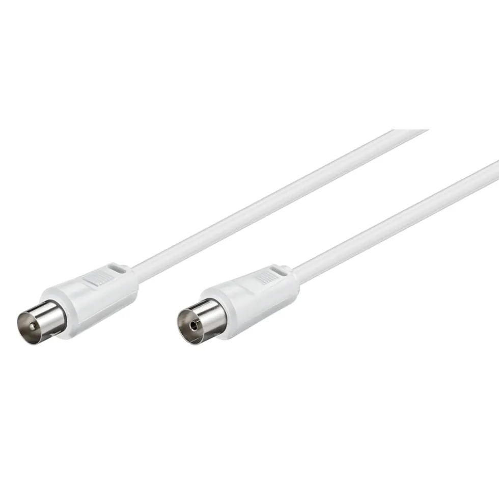 Luxorparts Antennkabel Vit 2,5 m