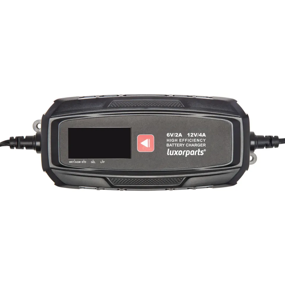 Luxorparts Bilbatteriladdare 4 A