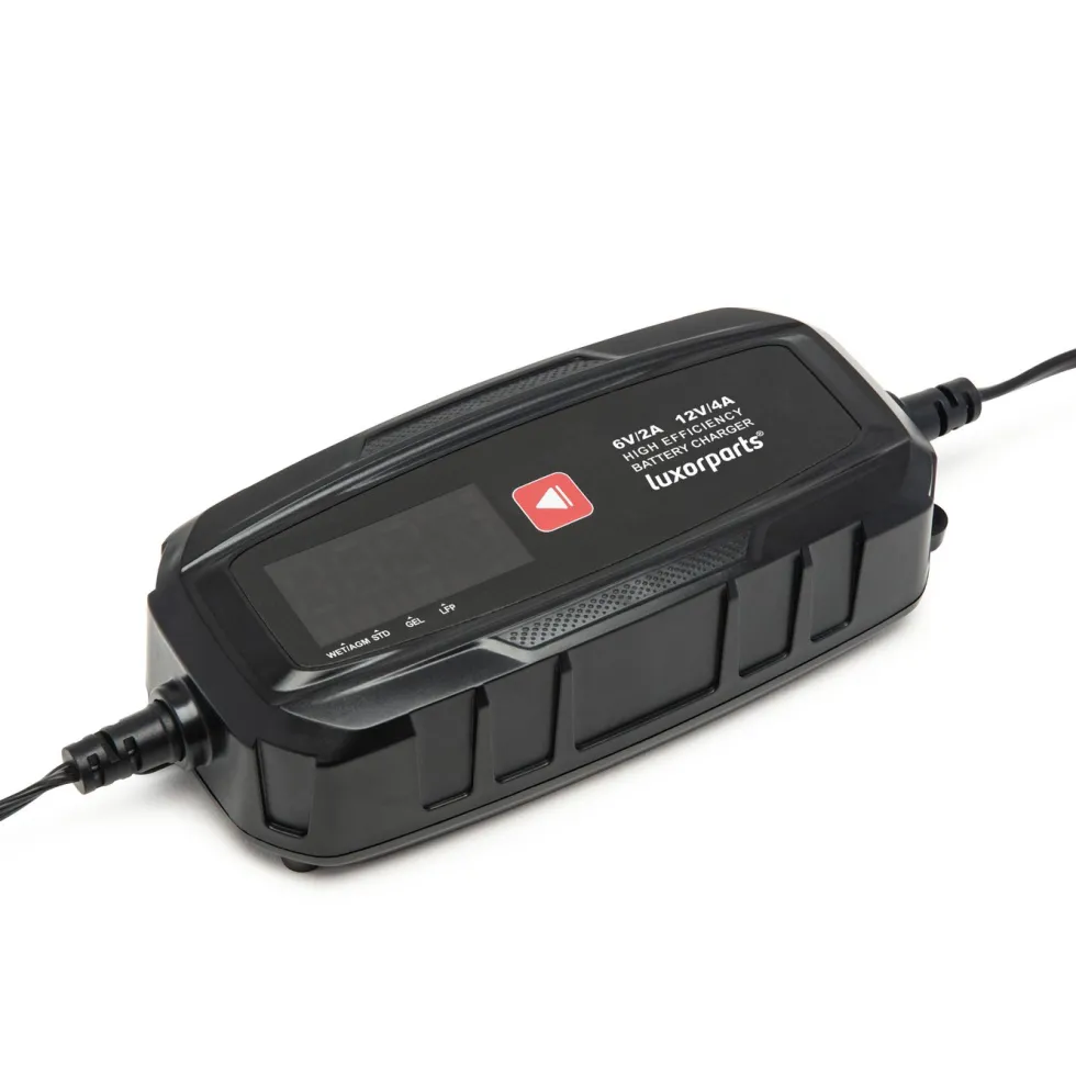 Luxorparts Bilbatteriladdare 4 A