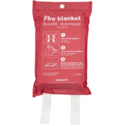 Luxorparts Brandfilt 120x120 cm Röd