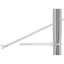 Luxorparts Buntband 300x4,8 mm 100-pack Transparent
