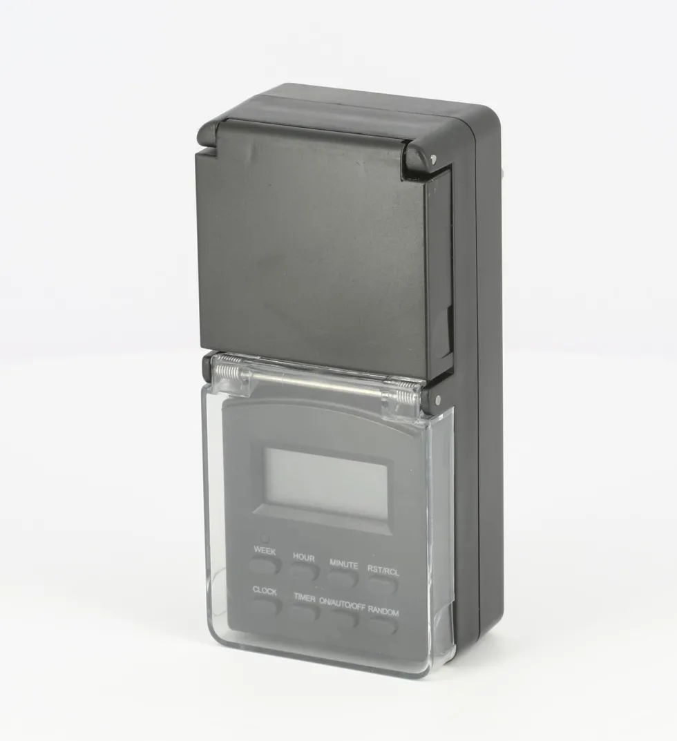 Luxorparts Digital timer 7 dygn för utomhusbruk