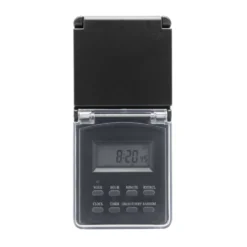 Luxorparts Digital timer 7 dygn för utomhusbruk