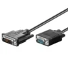 Luxorparts DVI-A till VGA-kabel 1,8 m