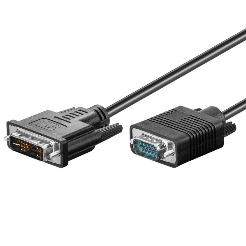 Luxorparts DVI-A till VGA-kabel 1,8 m