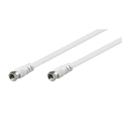 Luxorparts F-kabel Vit 20 m