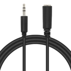 Luxorparts Förlängningskabel med 3,5 mm-kontakt 2 m
