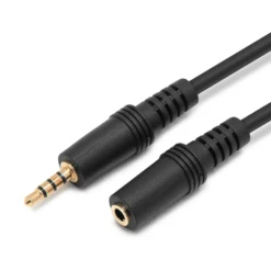 Luxorparts Förlängningskabel med 3,5 mm-kontakt 1,0 m