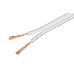 Luxorparts Högtalarkabel 2,5 mm² Vit 10 m