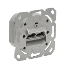 Luxorparts Infällt FTP-nätverksuttag Cat. 6 2-port