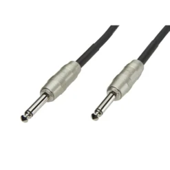 Luxorparts Instrumentkabel 6,3 mm 3 m, Svart