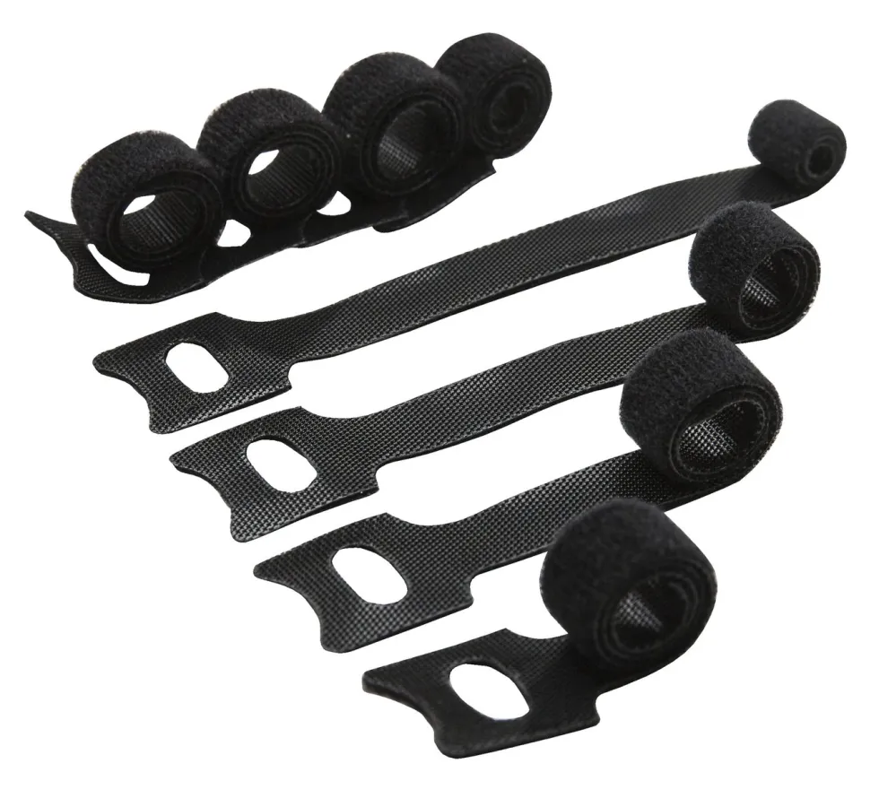 Luxorparts Kabelsamlare 8-pack Svart